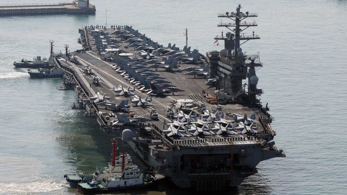 El portaaviones USS Nimitz llegará a Corea del Sur en una aparente advertencia a Pyongyang