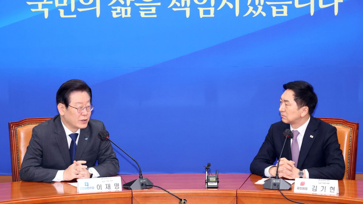 김기현·이재명, '정책회동'할 듯…쟁점과제 논의 전망