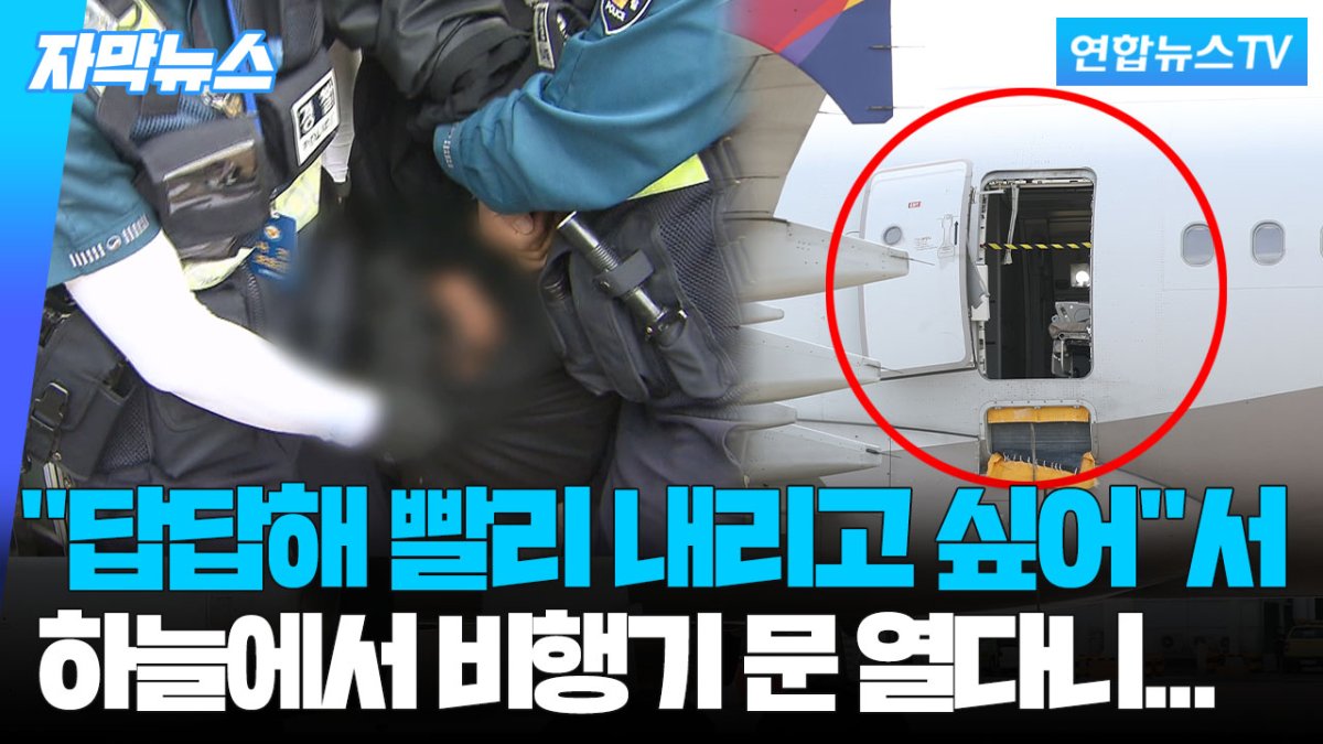 [자막뉴스] "실직후 스트레스 받아와…답답해 내리고 싶었다"