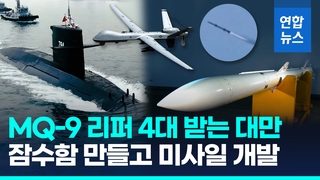  대만, 미국서 MQ-9 리퍼 공급받아…차세대 공대공 미사일 개발