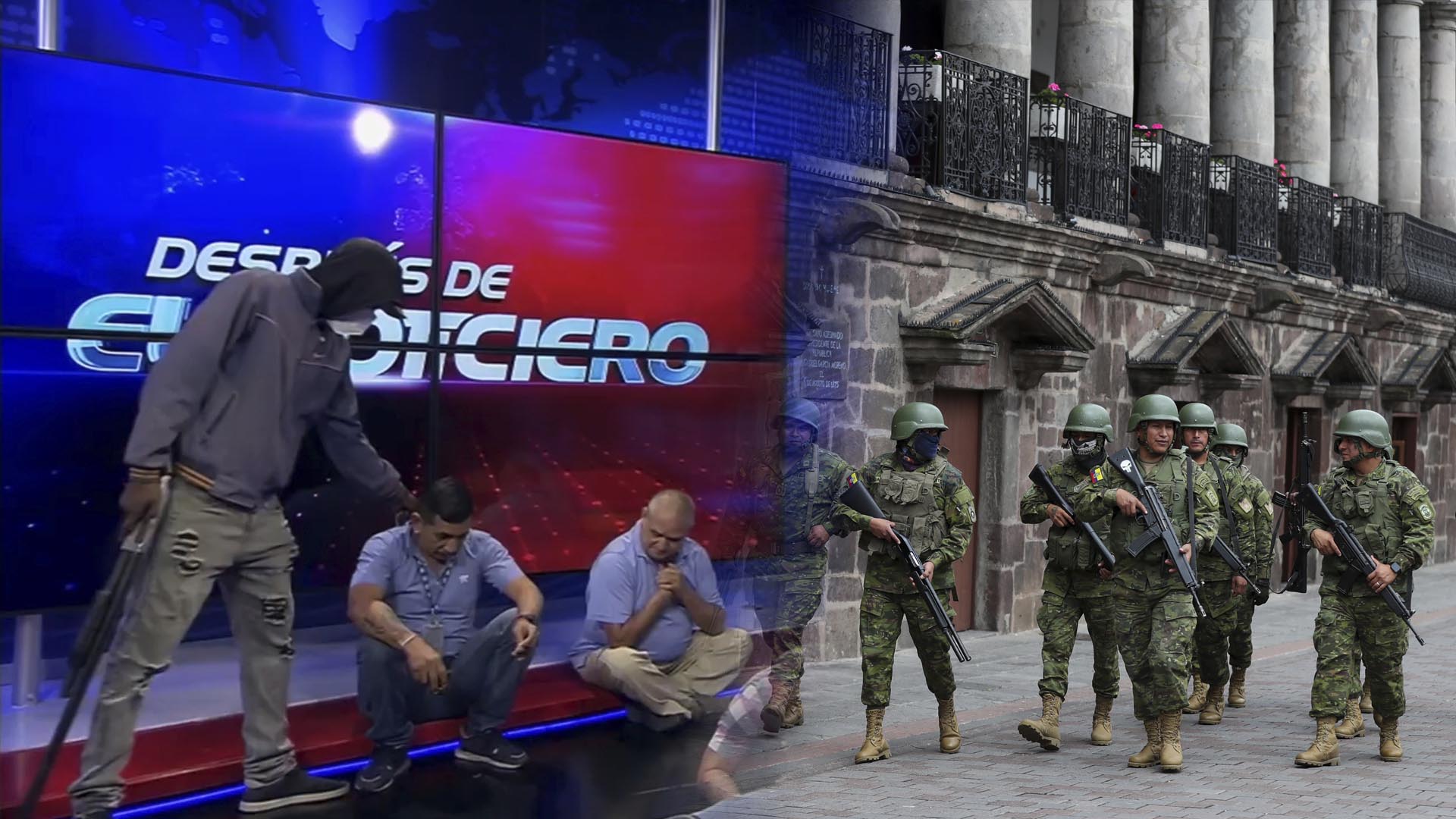 Escaped Drug Cartel Leader Threatens Media with Guns in Ecuador – Live TV Broadcast Attack and Supreme Court Explosion