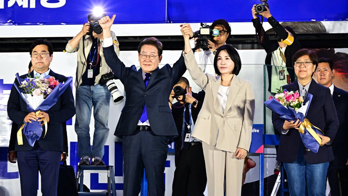李在明氏　韓国大統領の任期開始（６月４日）