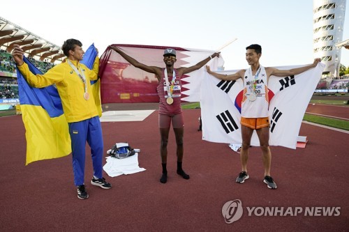 유진 세계선수권 남자 높이뛰기 메달리스트