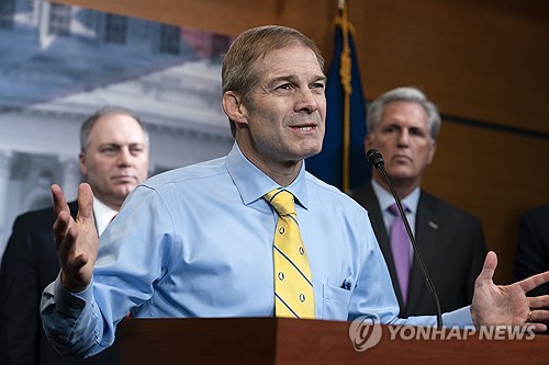트럼프 "차기 美 하원의장으로 짐 조던 법사위원장 지지"