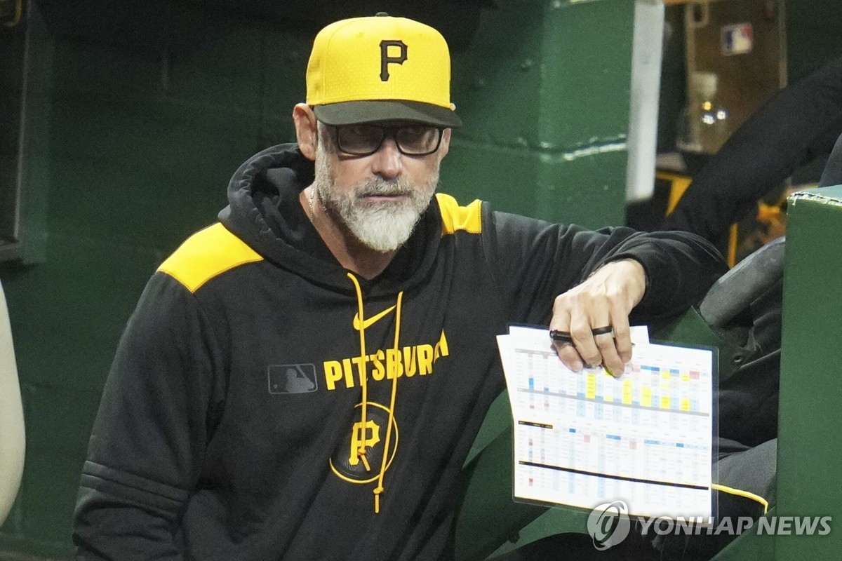 MLB 피츠버그, 6시즌 동안 팀 지휘한 데릭 셸턴 감독 해고