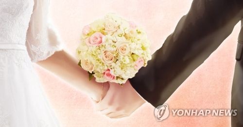 「結婚すべきだ」と考える韓国人は４８．１％で、初めて５０％を割り込んだ（コラージュ）＝（聯合ニュース）