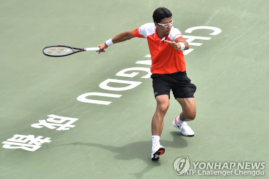 tennis player jung hyun