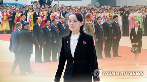 김여정 이번에도 밀착 수행…현장 진두지휘 (CG)