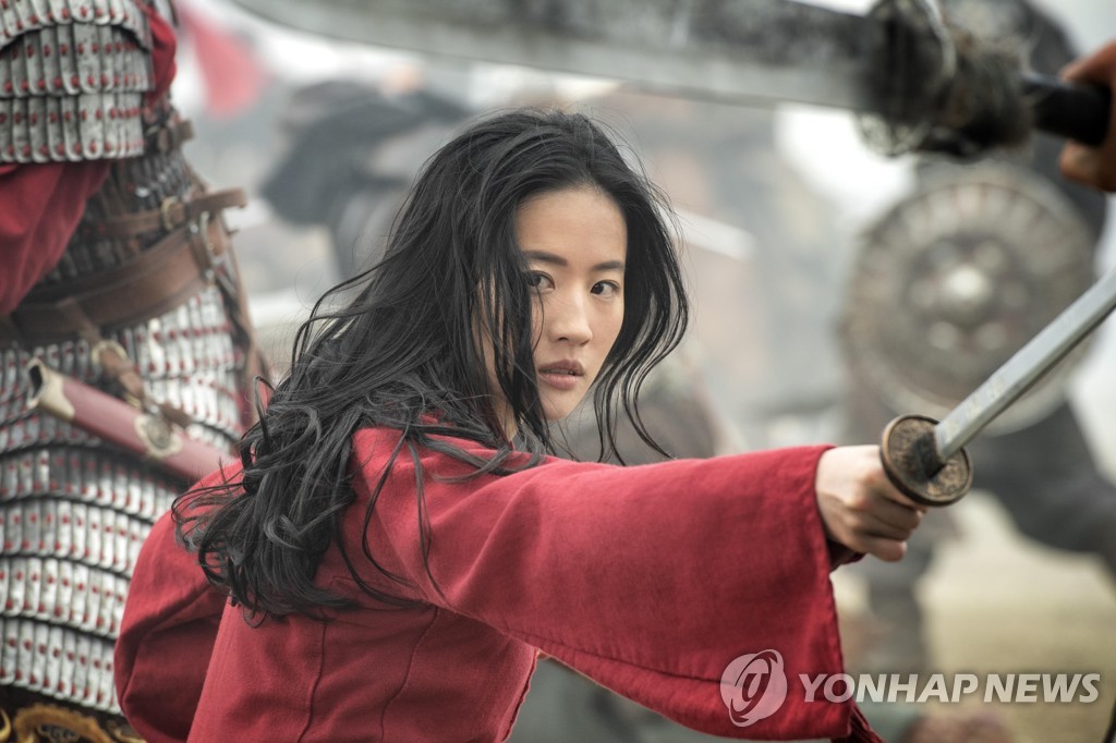 This image provided by the Walt Disney Company Korea shows the Disney film "Mulan" (2020), which was released on the U.S. media giant's streaming platform Disney+ in September. (PHOTO NOT FOR SALE) (Yonhap)