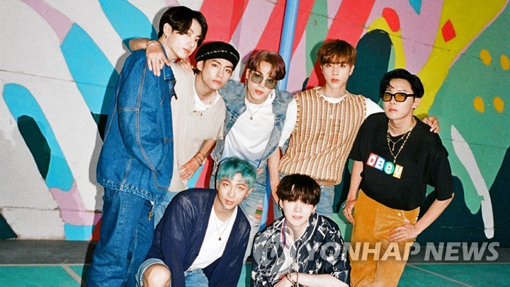 K-pop boy group BTS is seen in this photo provided by BigHit Music. (PHOTO NOT FOR SALE) (Yonhap)