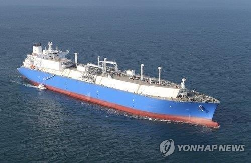 한화오션이 건조한 액화천연가스(LNG) 운반선