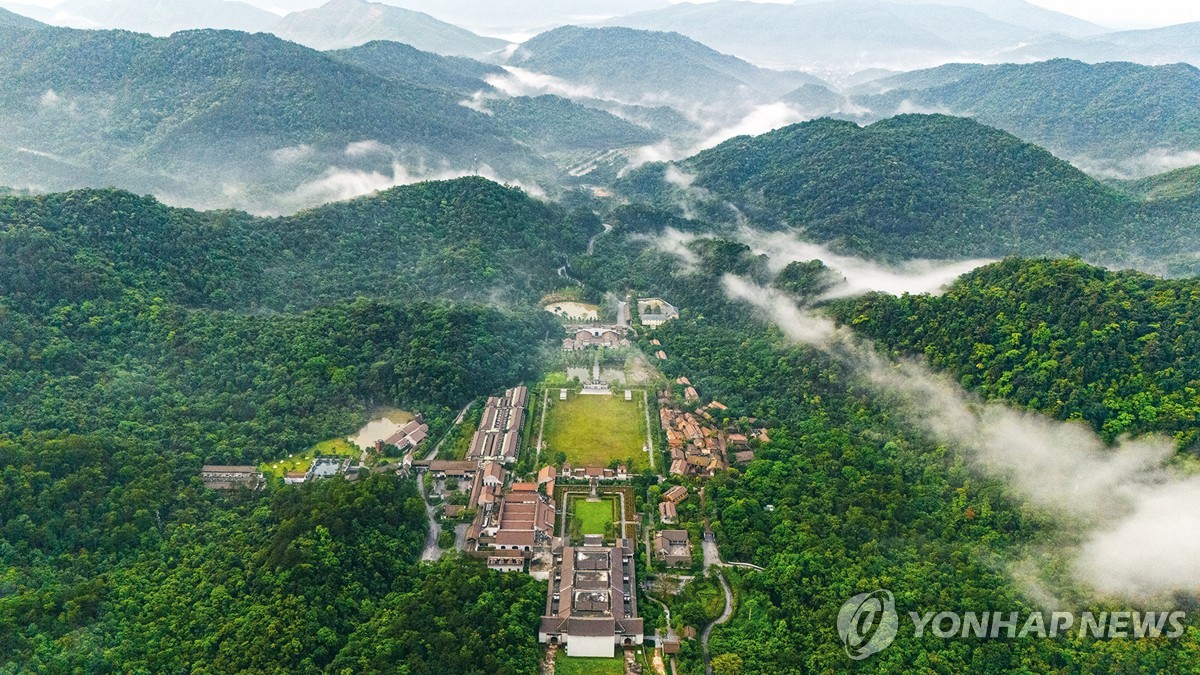 하늘에서 내려다 본 레거시 옌뜨-엠갤러리 호텔 [레거시 옌뜨-엠갤러리 제공. 재판매 및 DB 금지]