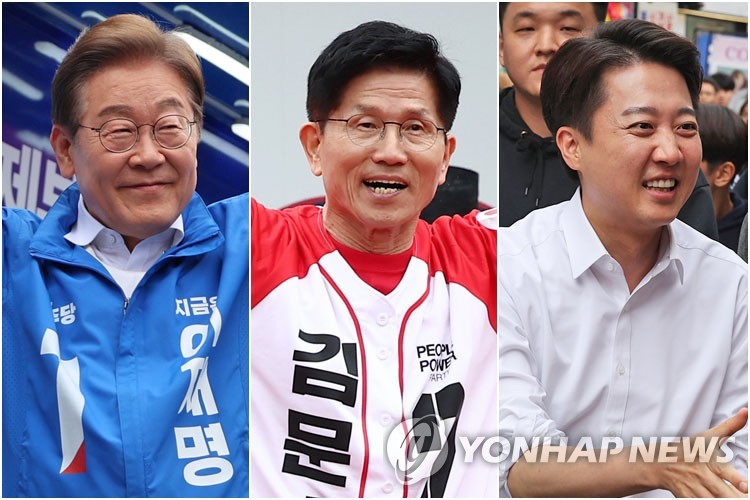 이재명·김문수·이준석, 요동치는 지지율에 