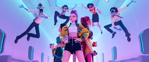 'KPop Demon Hunters' destrona a 'Squid Game' como el título más visto en Netflix