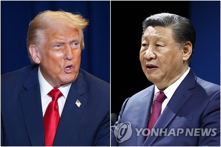 트럼프 미국 대통령(왼쪽)과 시진핑 중국 국가주석