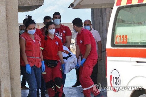 레바논발 이민 선박 침몰 사망자 77명으로 늘어