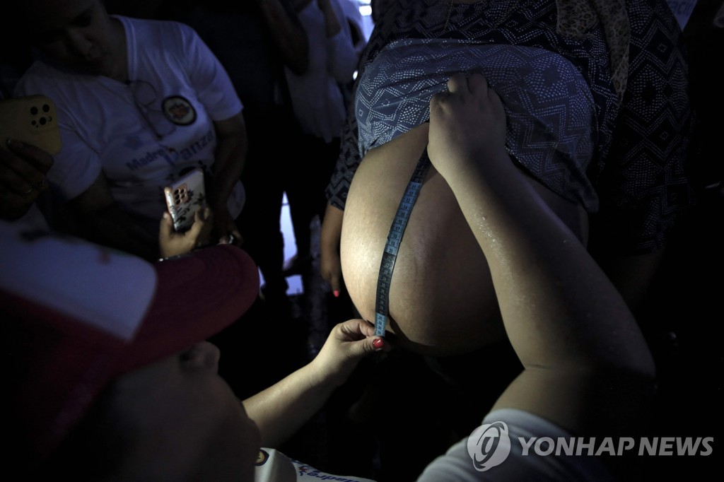 NICARAGUA-PREGNANCY-CONTEST-MOTHER'S DAY