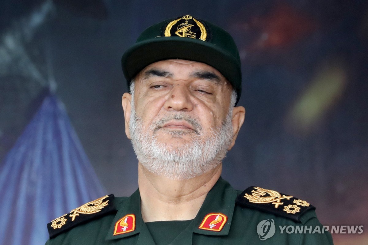 이스라엘 공습에 숨진 이란 이슬람혁명수비대(IRGC) 호세인 살라미 총사령관