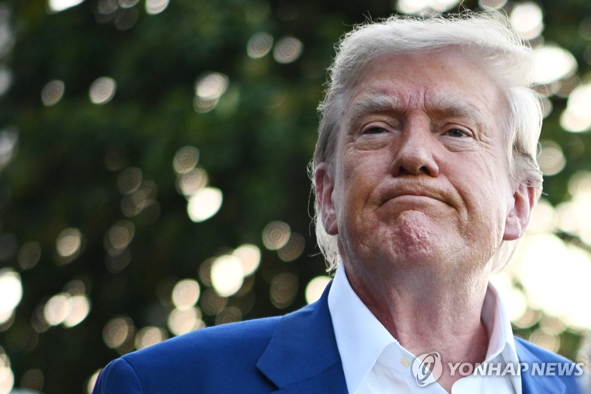 도널드 트럼프 미국 대통령