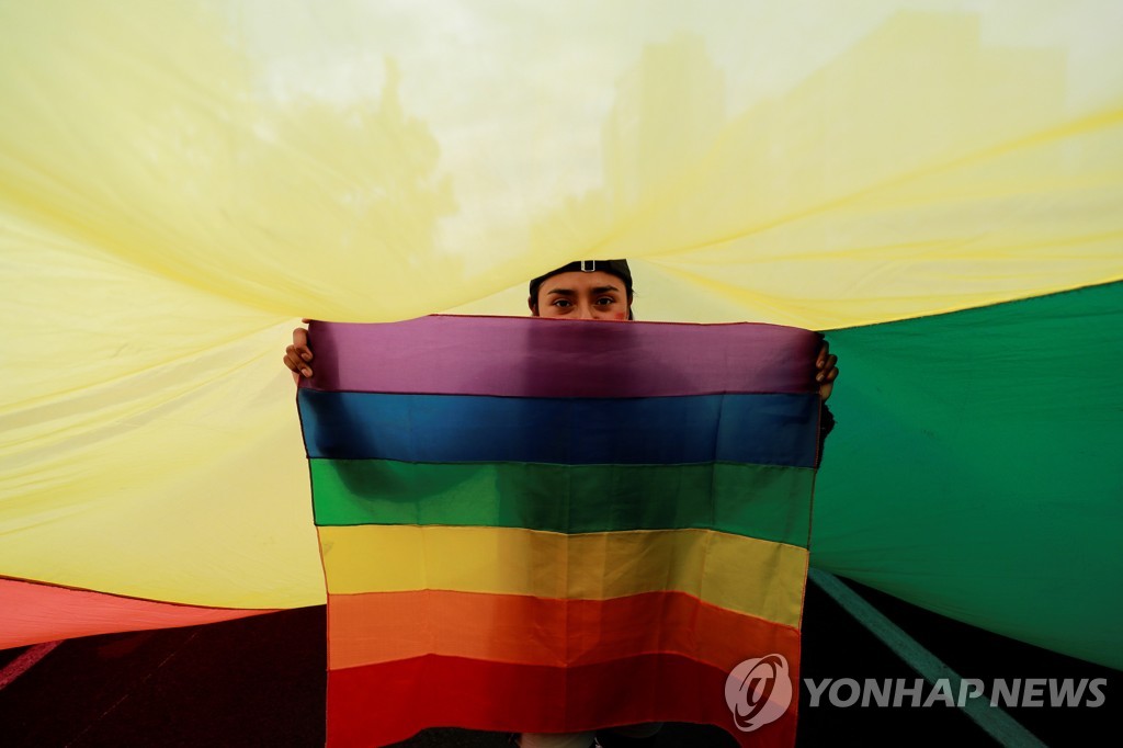 2019년 6월 키토에서 진행된 에콰도르 '성소수자의 날' 행진