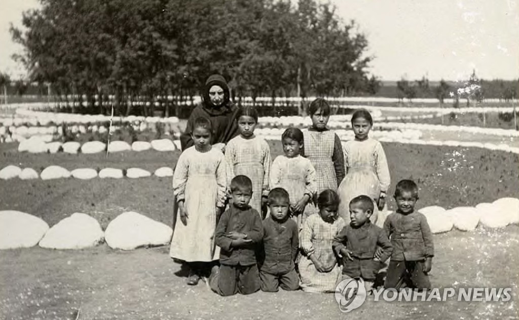 1900년 캐나다의 원주민 기숙학교