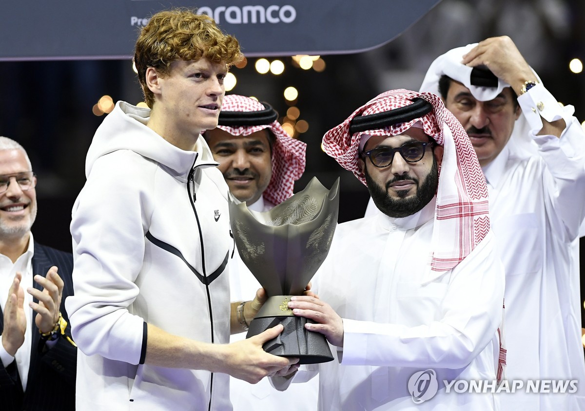 사우디 개최 테니스 이벤트 대회…우승 상금 85억원 '돈 잔치'