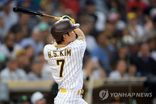 Kim Ha-seong's hitting streak ends at 16 games - The Korea Times