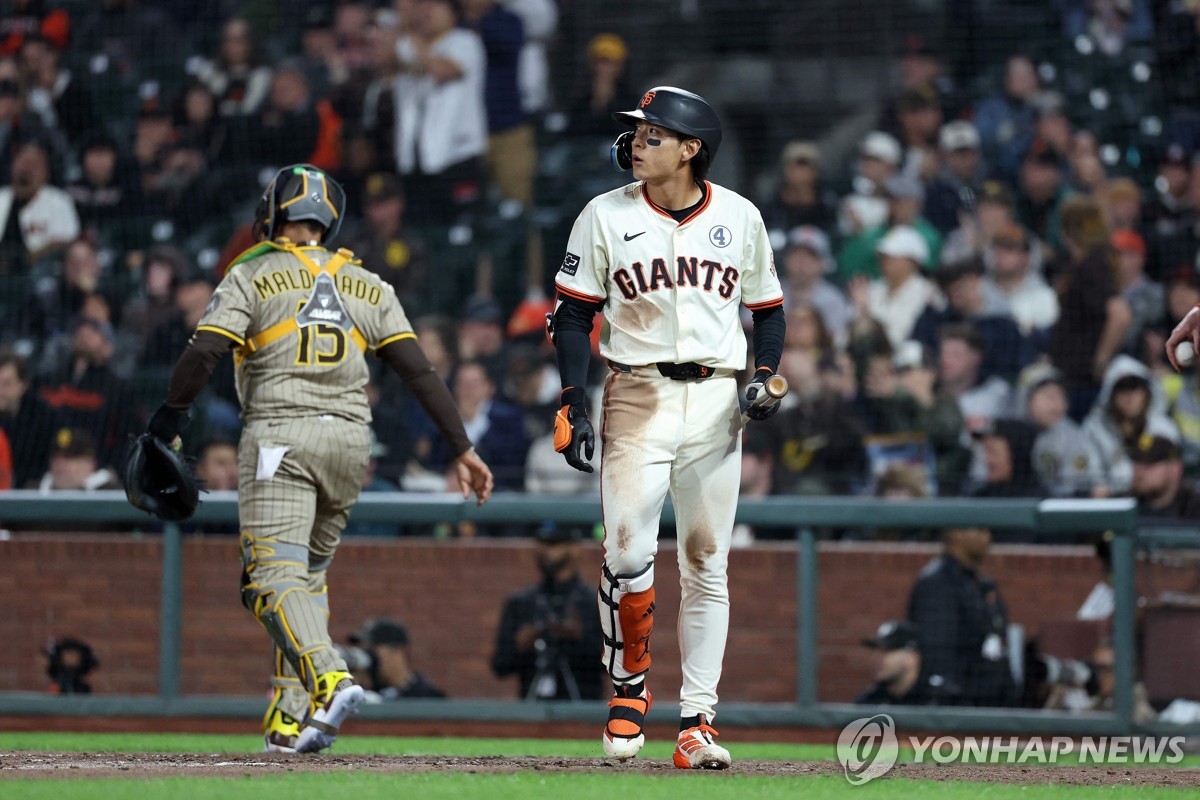 샌프란시스코 이정후, 5타수 1안타에 시즌 6호 도루