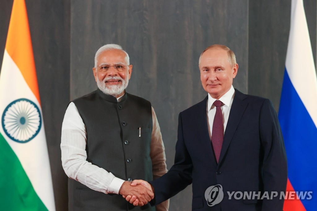 우크라전 후에도 러시아와 우호관계 이어가는 인도