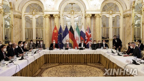 지난해 12월 오스트리아 빈에서 열린 이란 핵합의 복원 협상