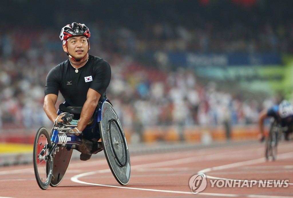 <패럴림픽> 육상 홍석만 800m서 아쉬운 3위