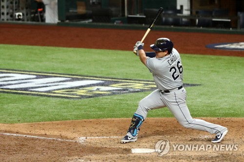 Ji-Man Choi went from being 'in a lot of trouble' to Brewers hero