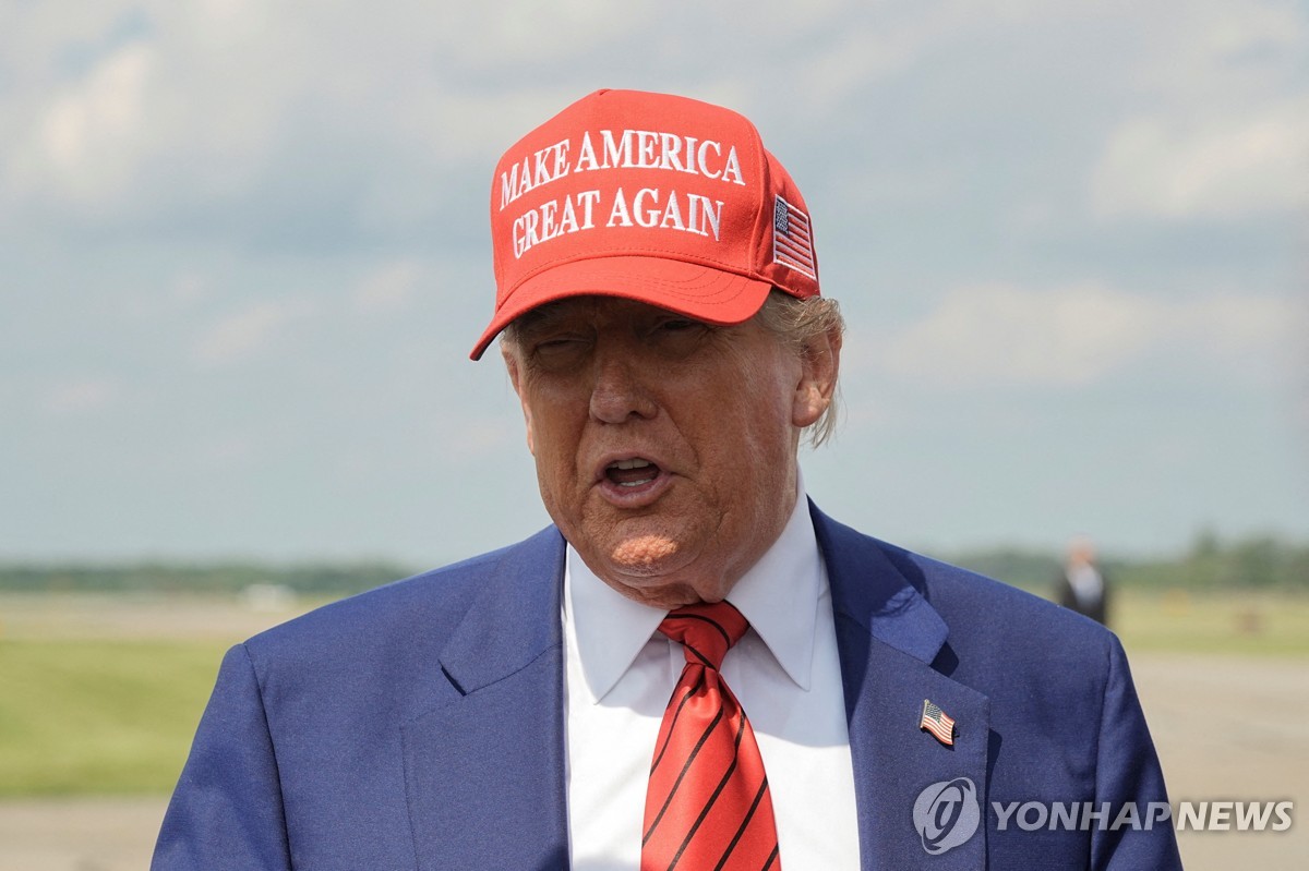 도널드 트럼프 미국 대통령