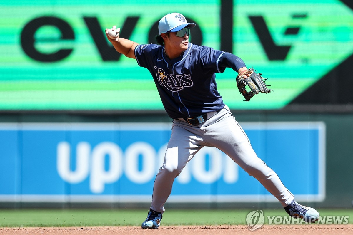 탬파베이 김하성, 11개월 만에 MLB 복귀…3타수 1안타 1도루(종합2보)