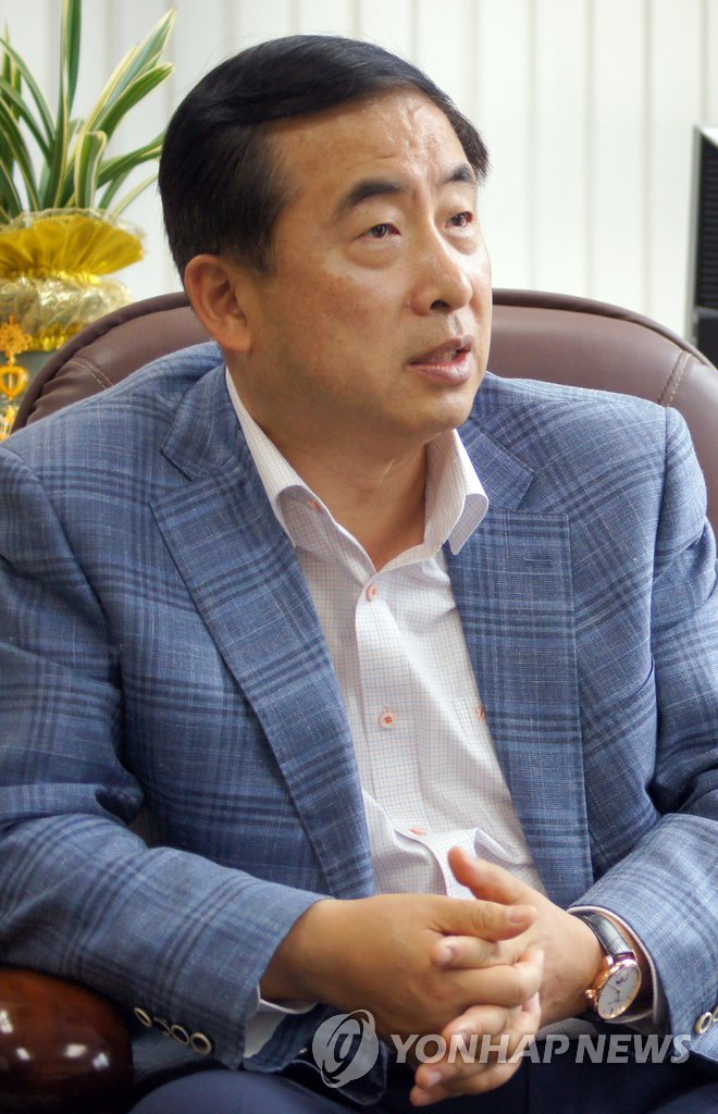 국내 1호 상조 늘곁애 조중래 대표 | 연합뉴스