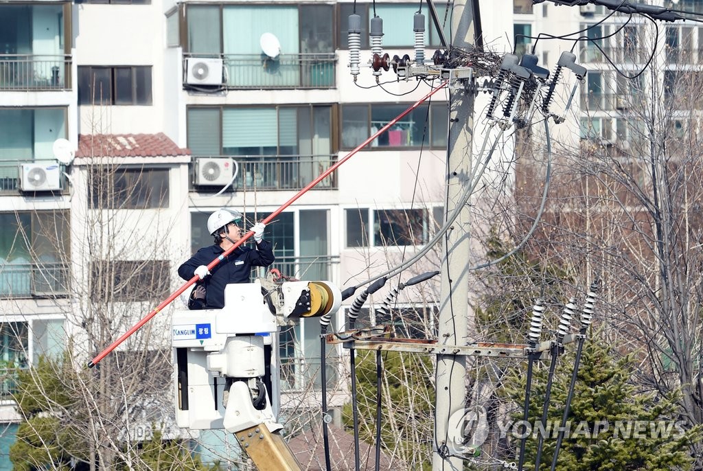 정전사고 막으려 까치집 철거…한전 10년간 88억원 썼다 | 연합뉴스