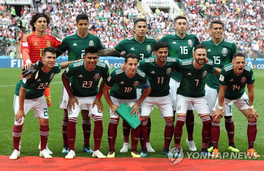 [월드컵] 멕시코, 한국전 선발에는 누가 나올까