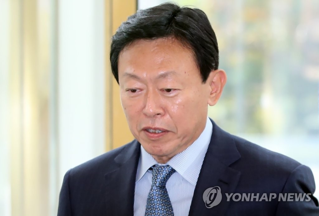 Lotte Group Chairman Shin Dong-bin (Yonhap)