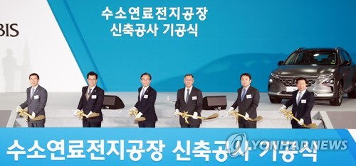 [특징주] 현대차 수소차 생산계획에 수소차株 동반 급등(종합)