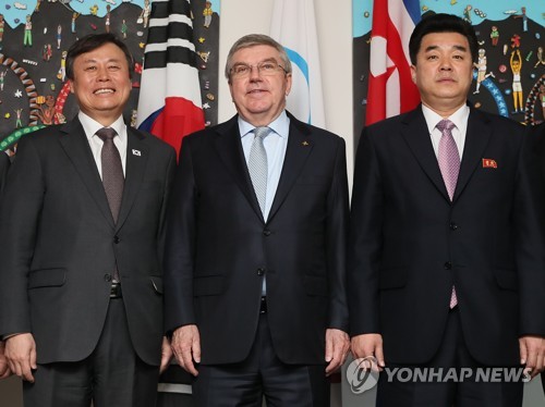 La proposition d'équipes olympiques intercoréennes sera soumise au CIO