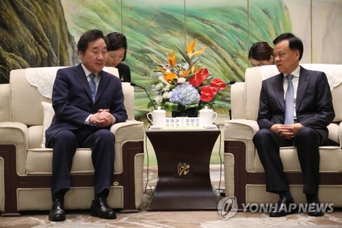 이총리, 中 차세대리더 천민얼에 "충칭 발전, 탁월한 지도 덕"