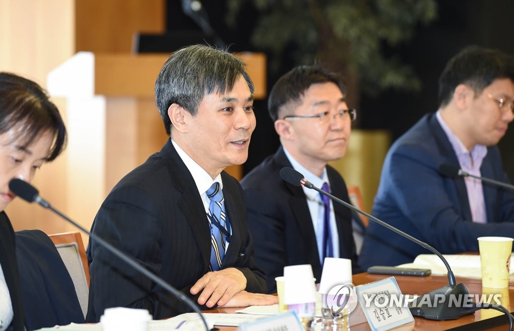 This photo provided by the Ministry of Trade, Industry and Energy shows Kim Seung-ho, deputy minister for multilateral and legal affairs. (PHOTO NOT FOR SALE) (Yonhap)