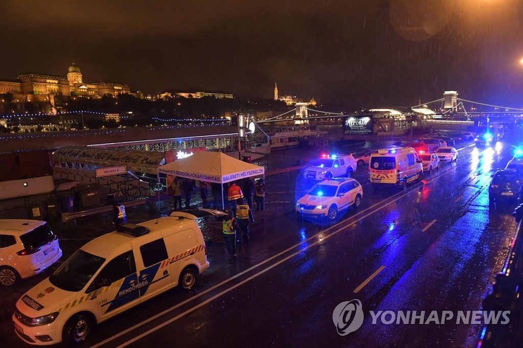 (3rd LD) 7 South Koreans killed, 19 missing in Hungary cruise sinking: foreign ministry