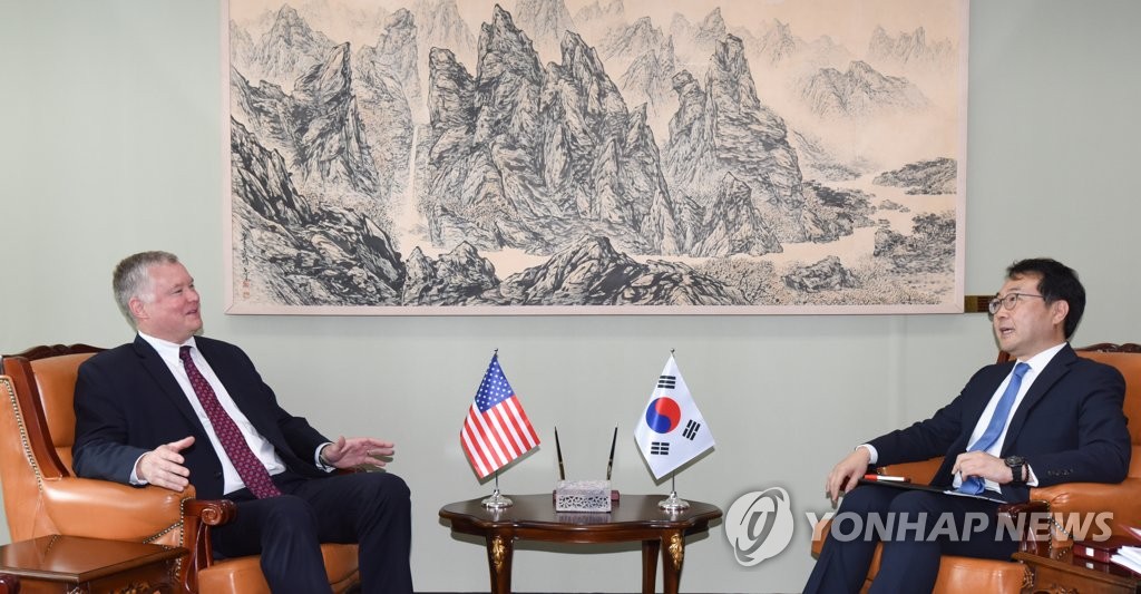 U.S. Nuke Envoy In Seoul | Yonhap News Agency