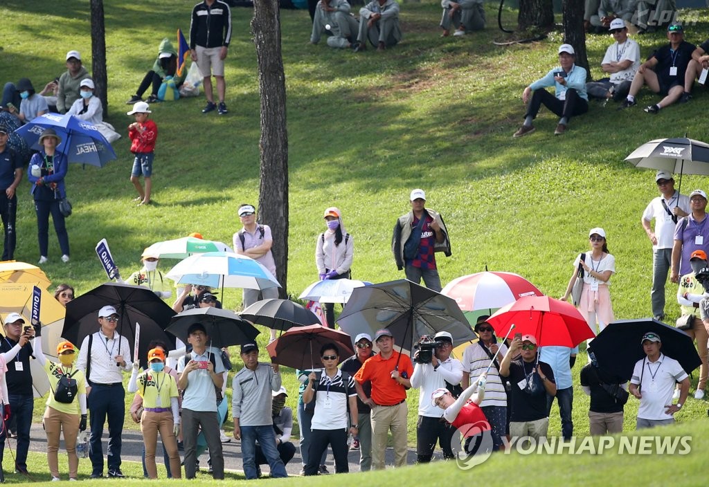 S. Korean women's golf major to be played without fans next week