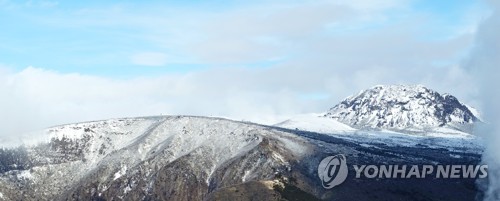 제주도 산지 대설주의보…최고 8㎝ 눈 예보