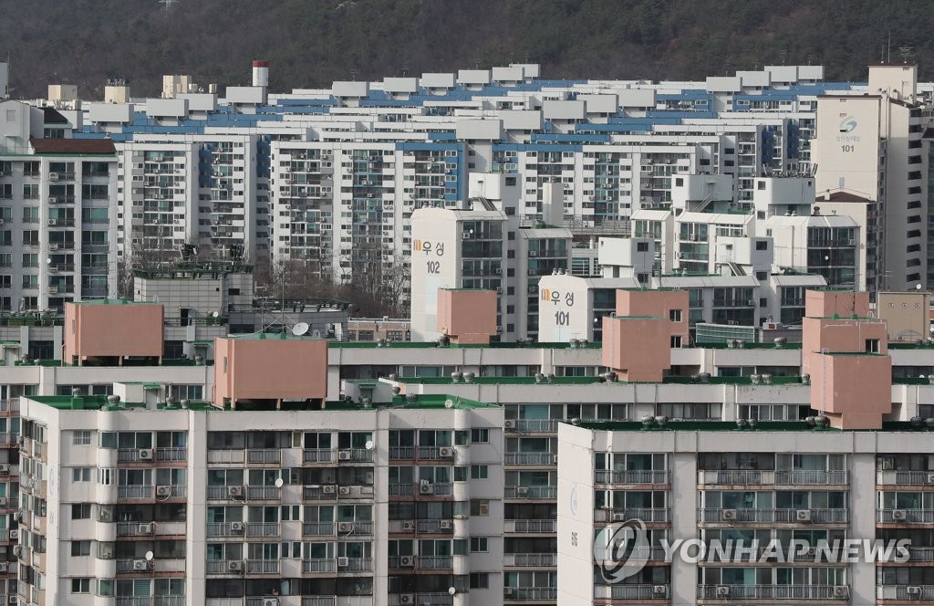 서울 노원구 일대의 아파트 단지 모습