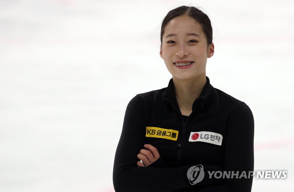 With season in limbo, figure skater You Young back on ice for training