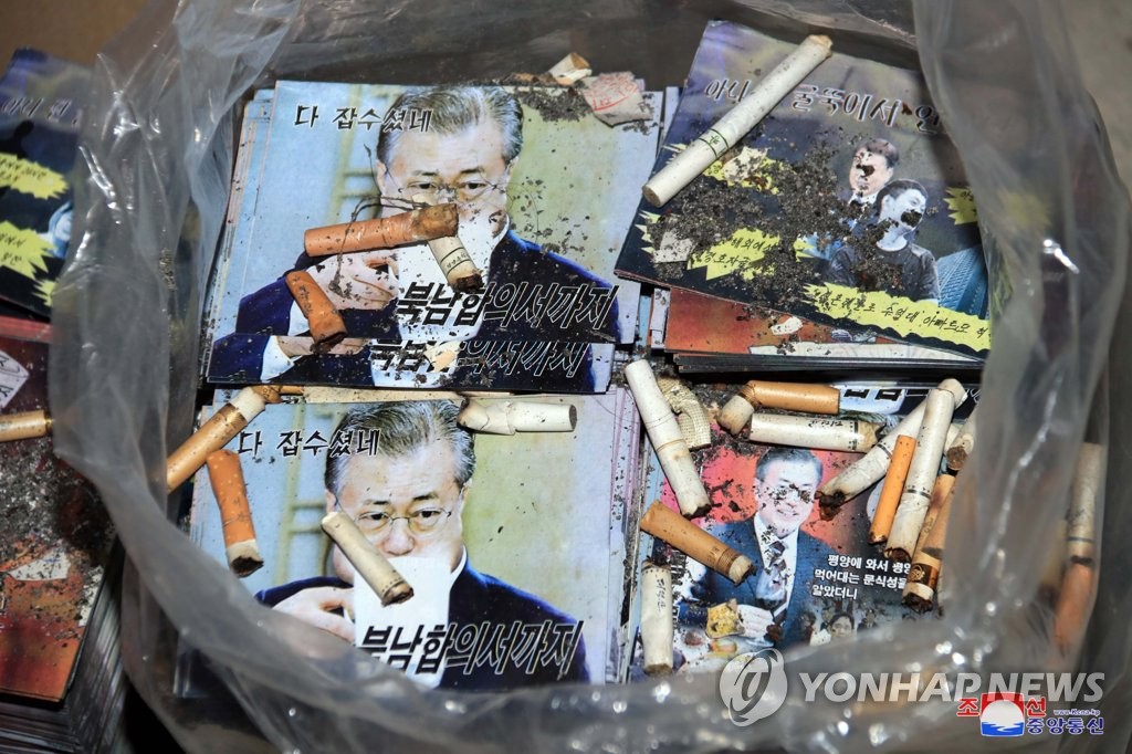 (LEAD) S. Korea urges N.K. to drop plan to send anti-Seoul leaflets