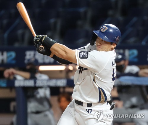 KBO's accidental slugger not revealing secret to success